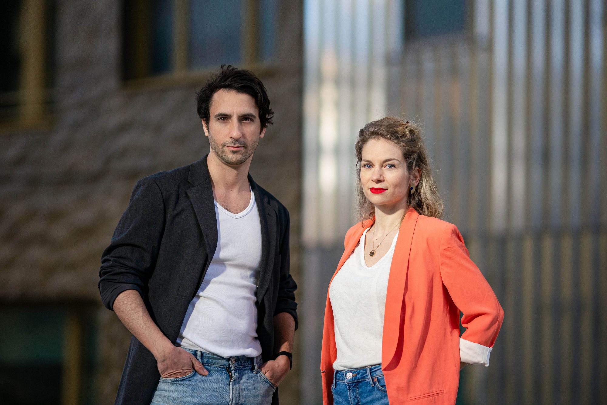 Joséphine Chaffin et Clément Carabédian